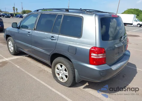 2003 Toyota Highlander z USA, uszkodzony, nr VIN JTEGD21A430059431